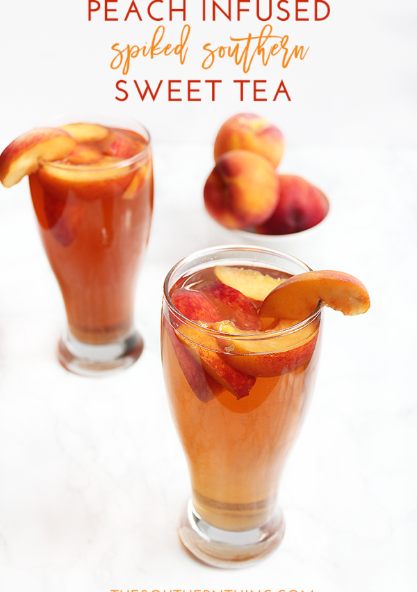 peach sweet tea