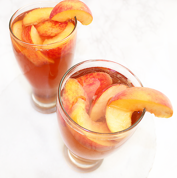 peach sweet tea