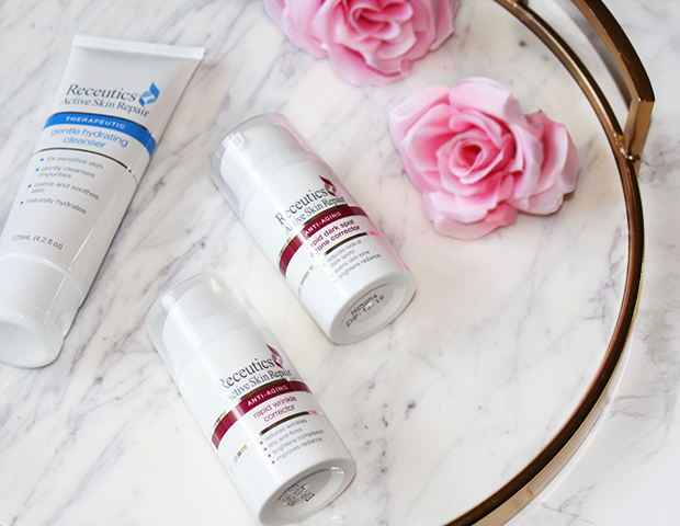 receutics anti-aging skin repair routine