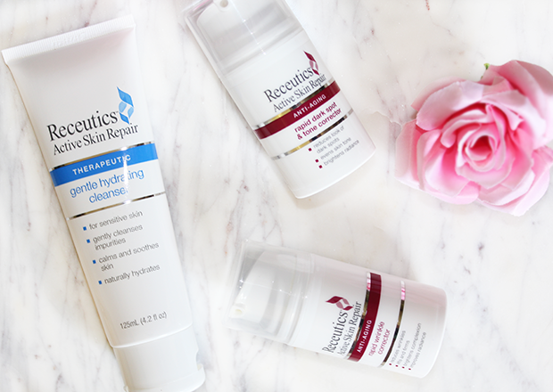 receutics anti-aging skin repair routine