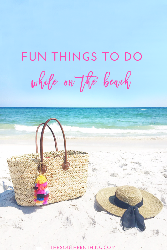 fun things to do at the beach