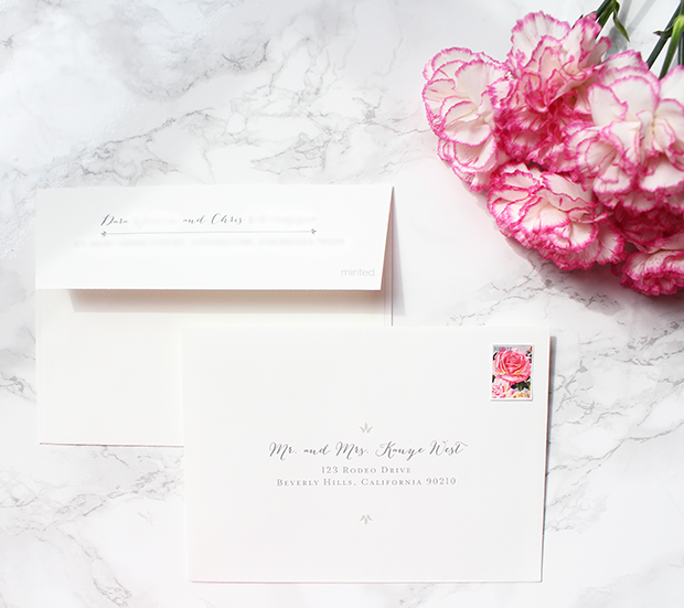 save the date cards from Minted
