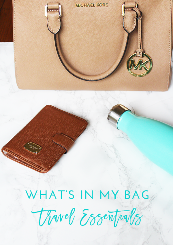 What’s in My Bag: Travel Essentials