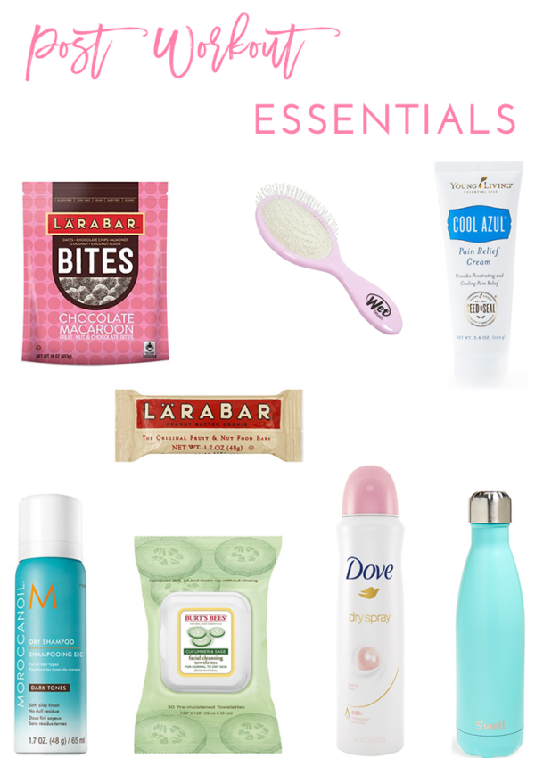 Post-Workout Essentials to Keep in Your Gym Bag