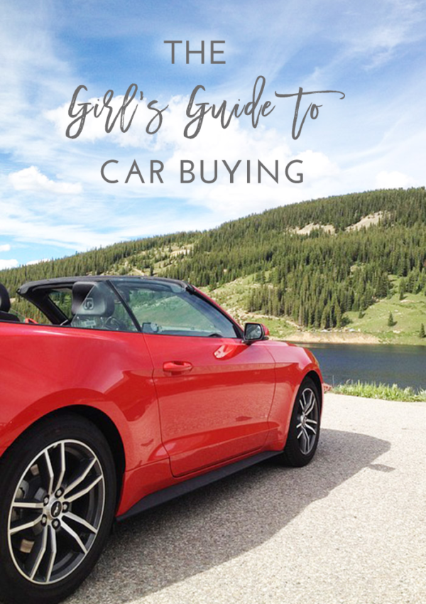 girl's guide to car buying
