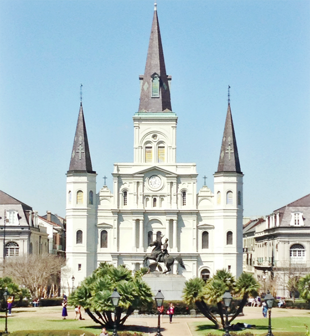 St Louis cathedral New Orleans