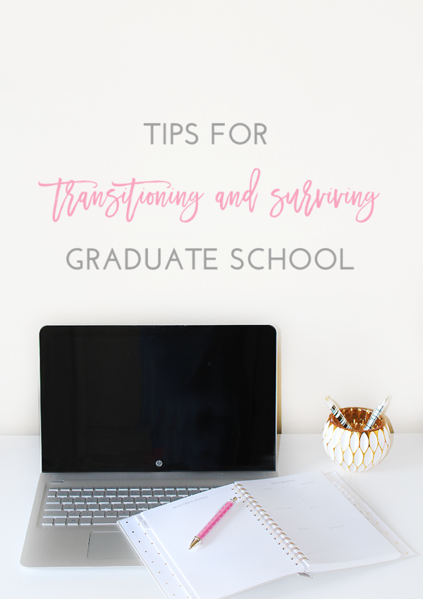 transitioning and surviving graduate school