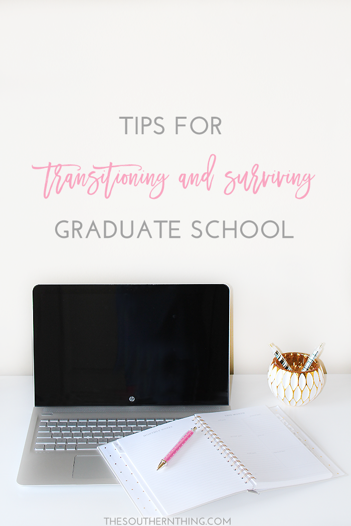 transitioning and surviving graduate school