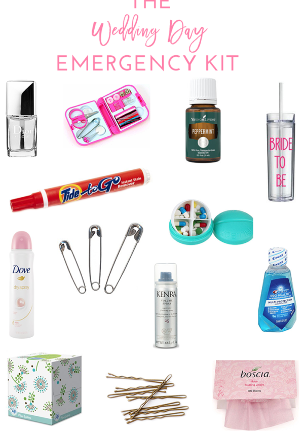 The Wedding Day Emergency Kit