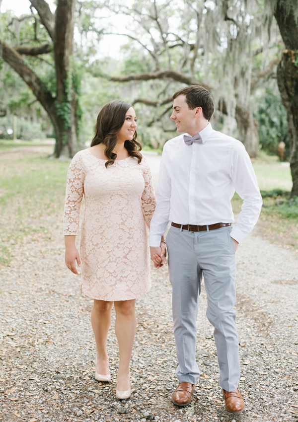 New Orleans City Park engagement photo shoot