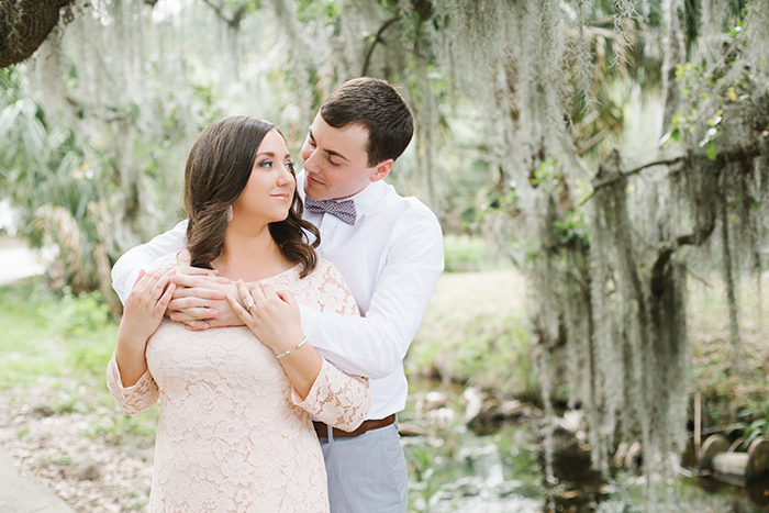 New Orleans City Park engagement photos