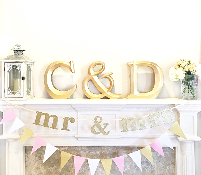 brunch and bubbly couple's shower setup ideas