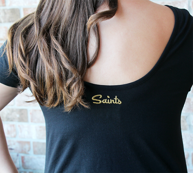 womens saints shirt