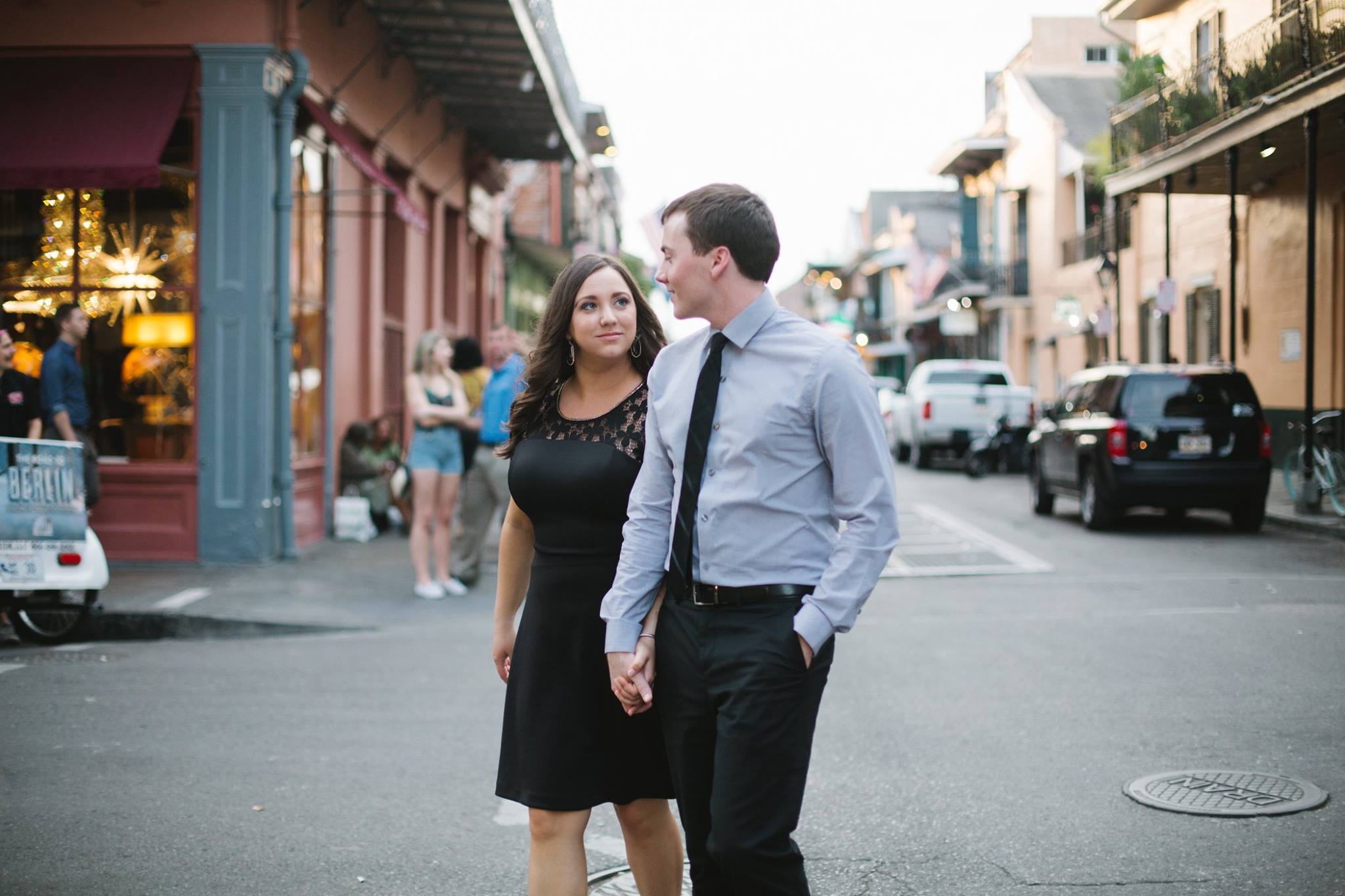 French Quarter engagement shoot