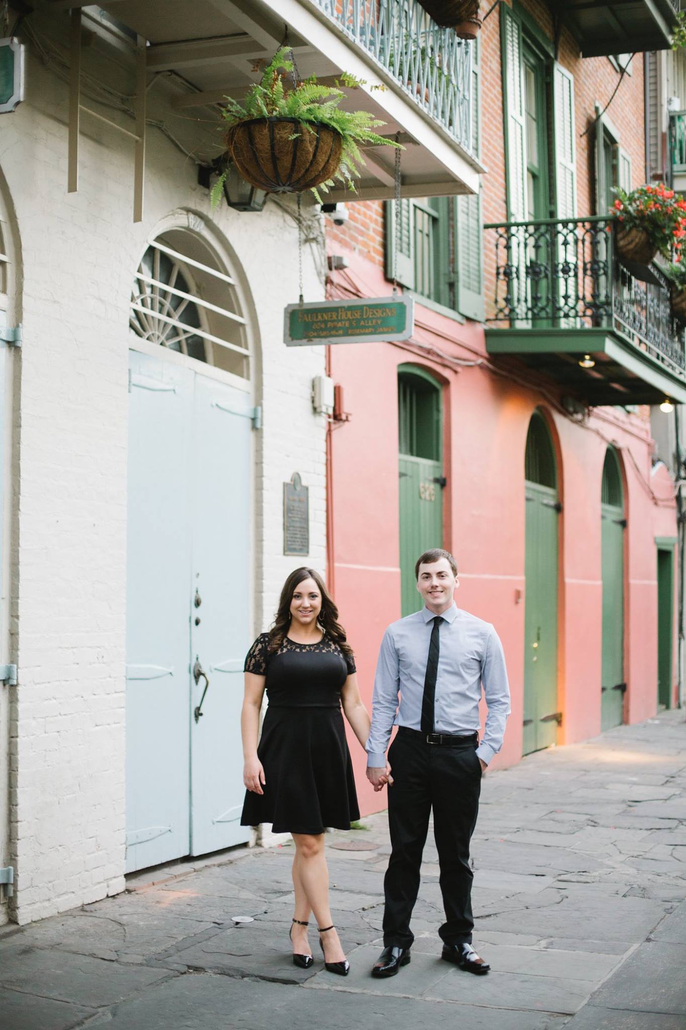 French Quarter engagement photos