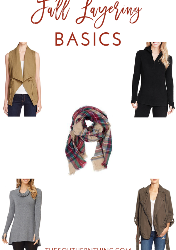 Fall layering basics