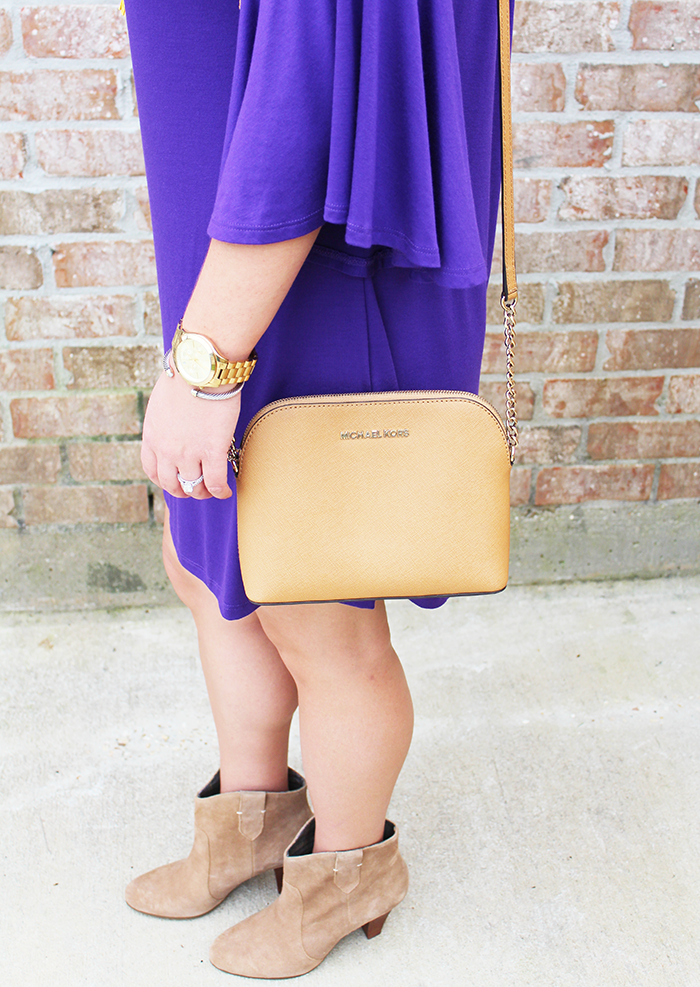 LSU Purple and Gold Game Day Outfit