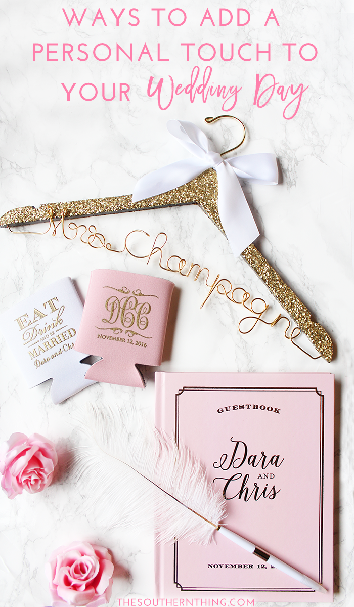 ways to personalize your wedding