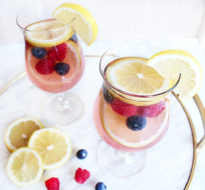 Watermelon sangria