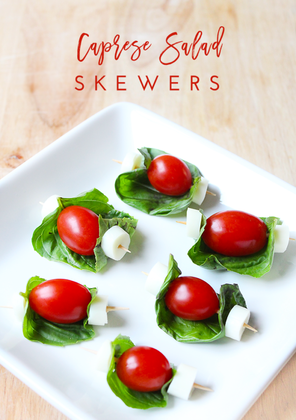 Caprese Salad Skewers Recipe