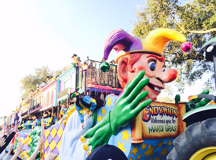 Endymion parade float