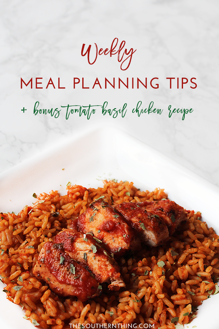 Weekly Meal Planning Tips
