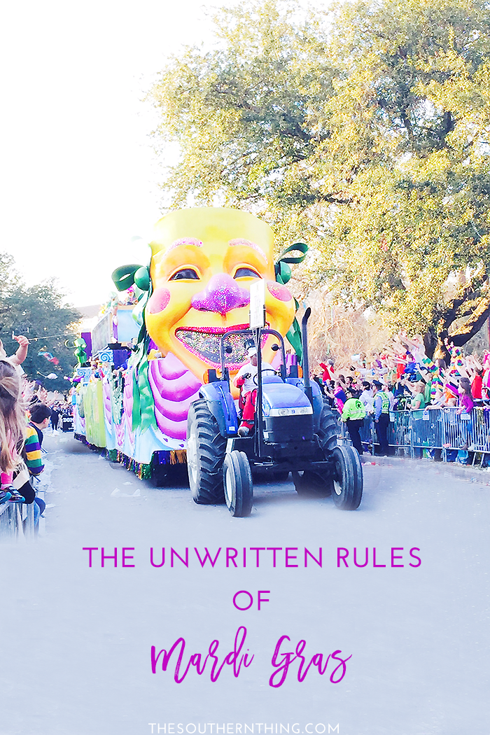 The Unwritten Rules of Mardi Gras