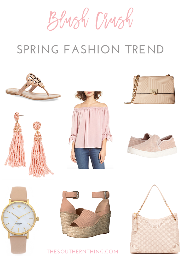 Blush Crush Spring Fashion Trend