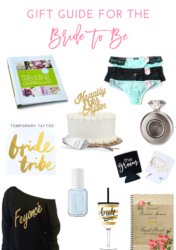 Gift Guide for the Bride to Be | Wedding, Bachelorette and Bridal Shower Gift Ideas