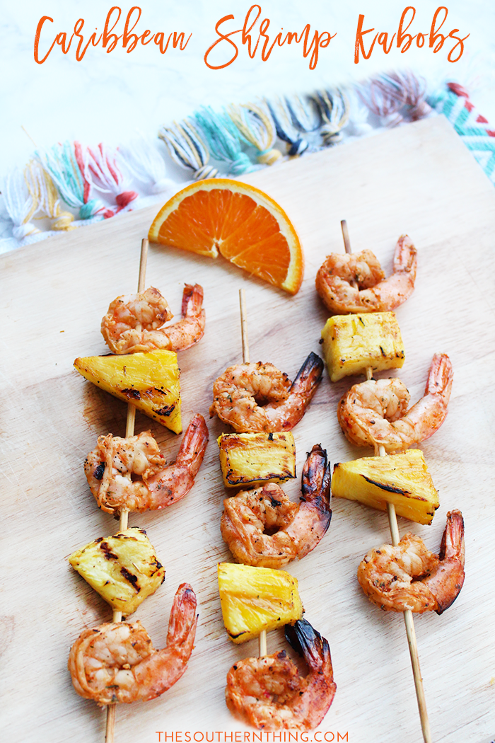 Caribbean Shrimp Kabobs Recipe