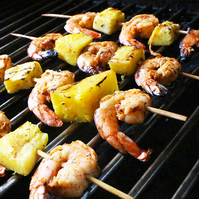 Grilled Shrimp Kabobs