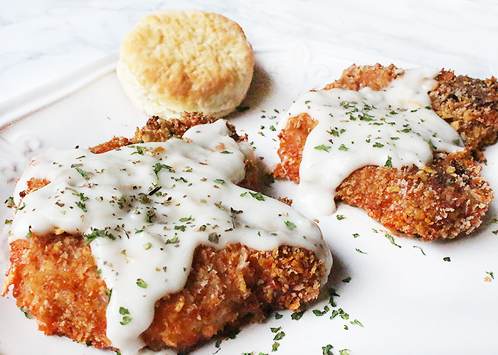 Country Oven Fried Pork Chops Recipe • Southern Style Breaded Pork ...