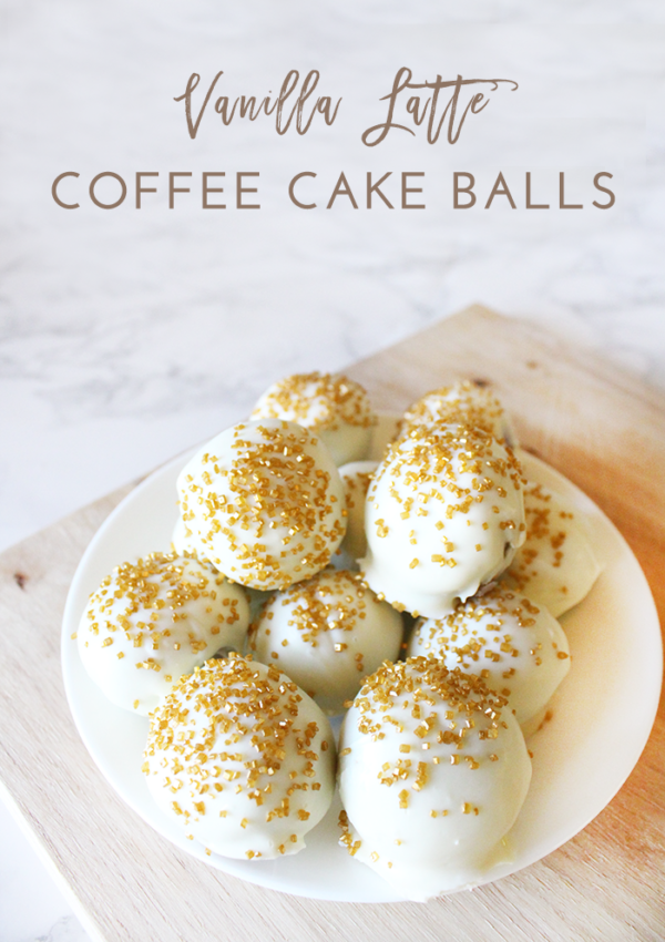 Vanilla Latte Coffee Cake Balls