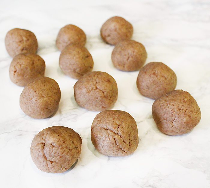 Coffee cake balls recipe tutorial 