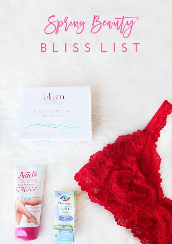 Spring Beauty Bliss List