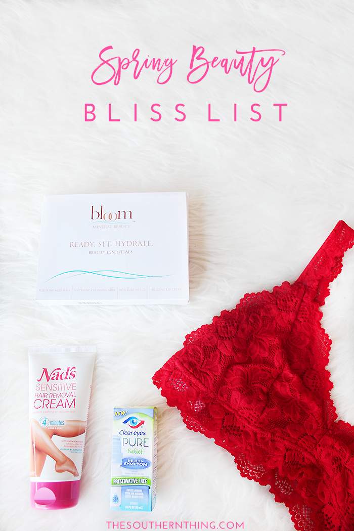 Spring Beauty Bliss List: Favorite Spring Beauty Products Round Up