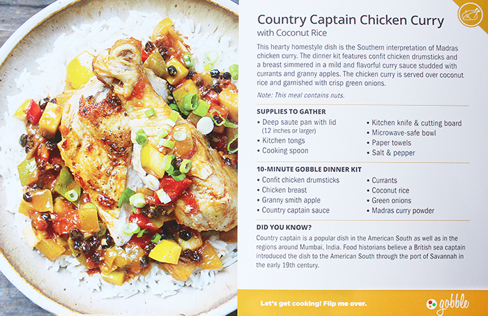 Country Captain Chicken Curry Gobble Recipe