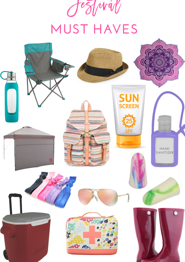 Festival Must Haves: What to Bring With You to a Festival