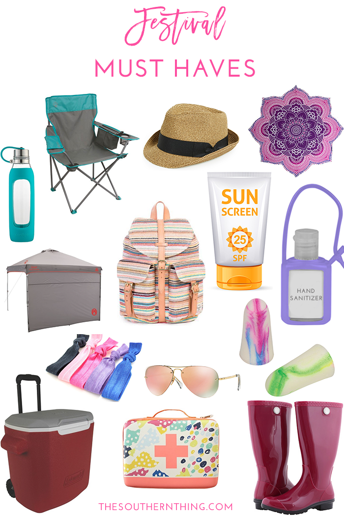 Festival Must Haves What to Bring With You to a Festival