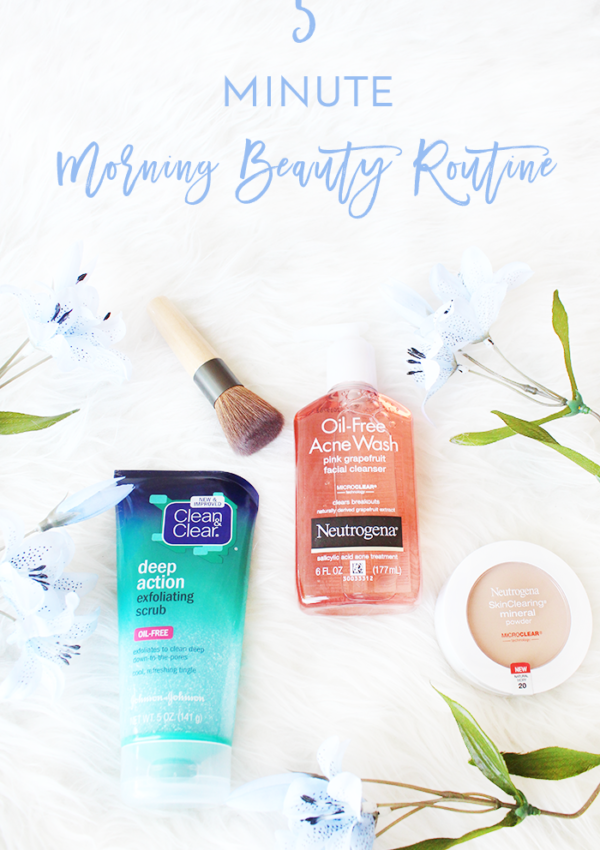 5 Minute Morning Beauty Routine