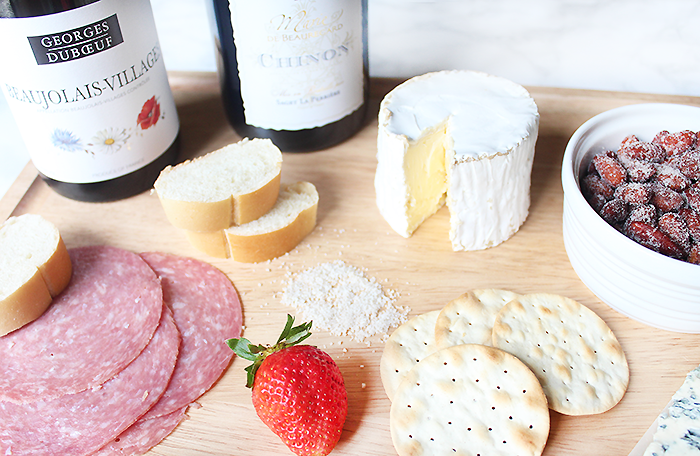 French Inspired Wine and Cheese Board | French Wine and Cheese Pairings