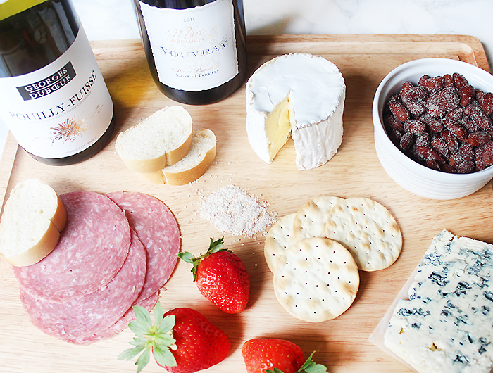 Saint Andre Cheese | French Inspired Wine and Cheese Board | French Wine and Cheese Pairings