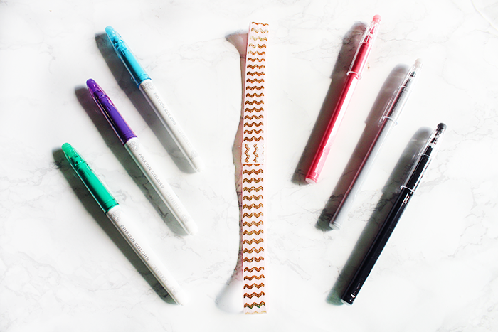 Easy DIY Pen Holder for FriXion Erasable Pens - Stylish Cravings