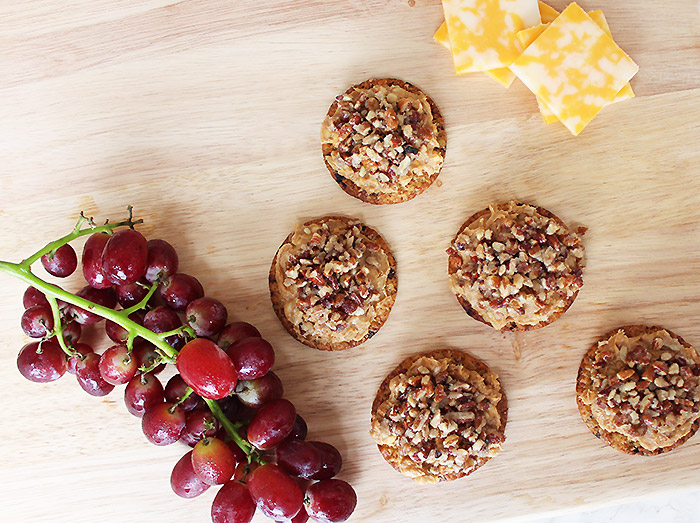 Peanut Butter Pecan Cracker Bites Recipe