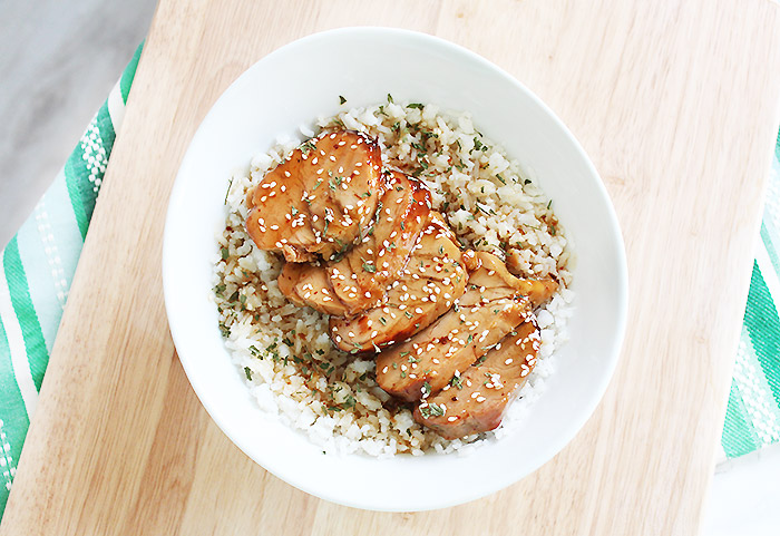 Honey Sesame Pork Tenderloin Rice Bowl Recipe | Easy & Healthy Weeknight Meals