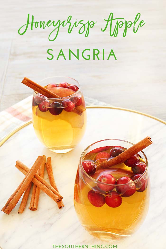 Honeycrisp Apple Sangria Recipe