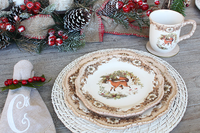 Cracker Barrel Holiday Plates