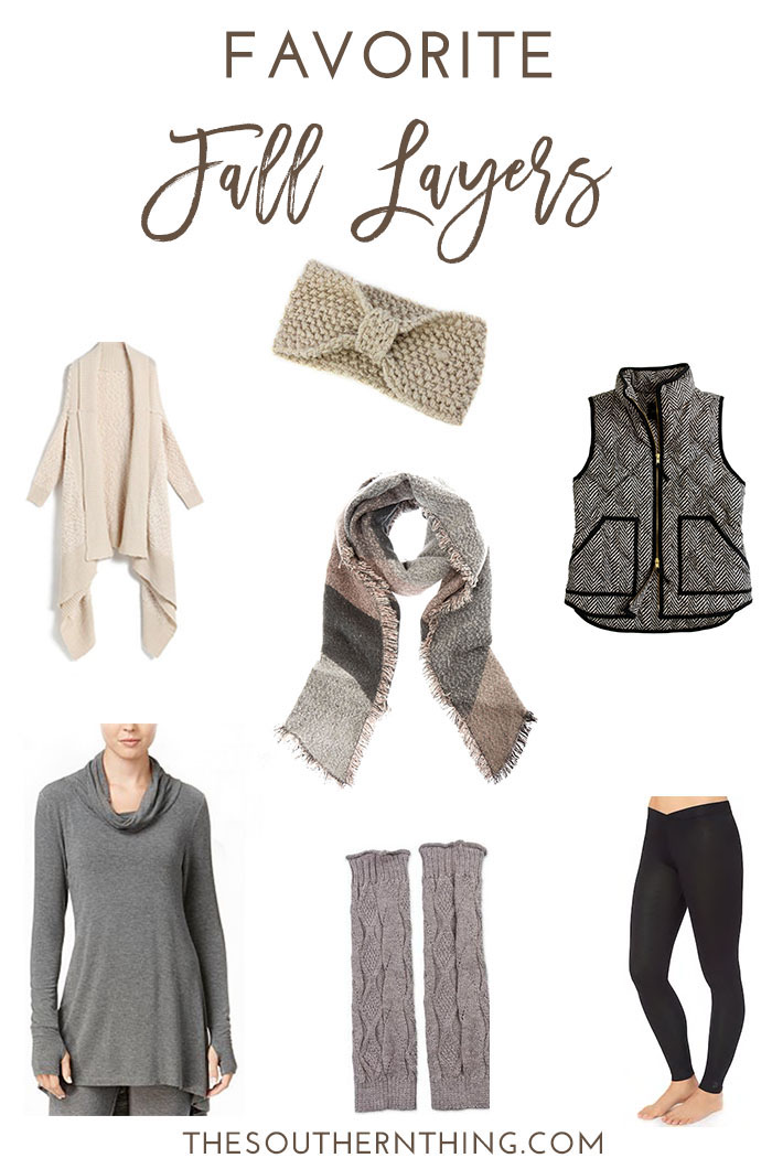 Favorite Fall Layers: How to Layer for Fall