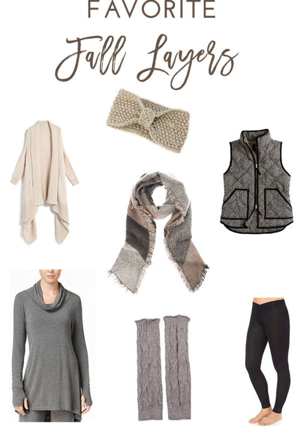 Favorite Fall Layers: How to Layer for Fall
