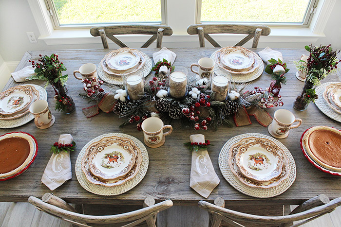 Cracker Barrel Holiday Plates